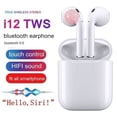 thumbnail image 1 of Clearance Bluetooth Headphones I12 Earbuds Wireless Bluetooth 5.0 Earphone Smart Control Charging Beats Headphones, 1 of 8
