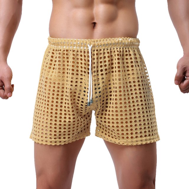 Diufon Men's Athletic Shorts Drawstring Waisted Outdoor Sport Shorts Spring Summer Hiking Shorts with Pockets