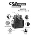 thumbnail image 3 of CKB Products Wholesale 100% Genuine Leather Backpack, 3 of 3