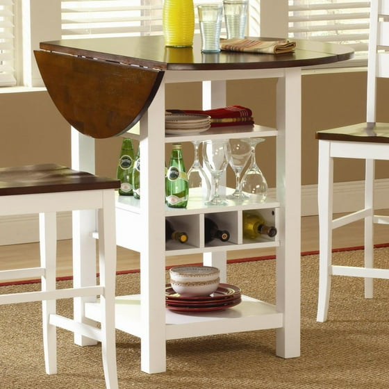 Ridgewood Counter Height Drop Leaf Dining Table With Storage Ridgewood Counter Height Drop Leaf Dining Table With Storage