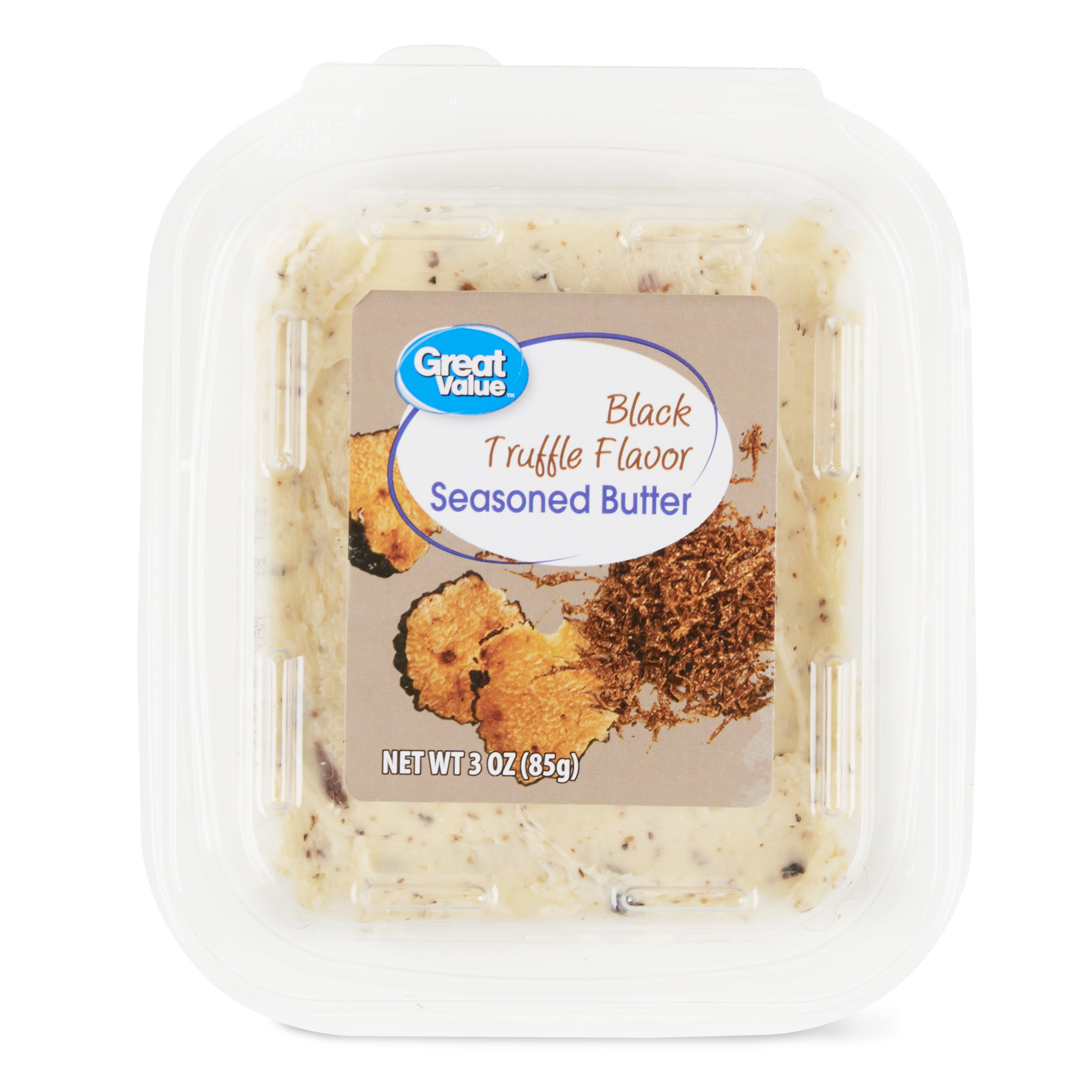 Great Value Black Truffle Flavor Seasoned Butter, 3 Oz.
