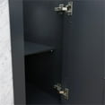 thumbnail image 4 of Trento 61" Double Rectangle Sink Vanity in Gray/White Quartz Stone, 4 of 15