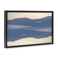 thumbnail image 3 of Stupell Industries Subtle Mountain Silhouette Reflection Black Framed Floater Canvas Wall Art design by Robin Vandenabeele, 21 x 31, 3 of 9