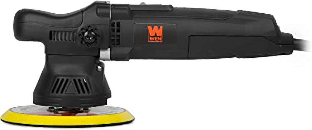 WEN Dual Action Polisher, 6-Inch Professional Grade, 5.5-Amp with 9mm Throw