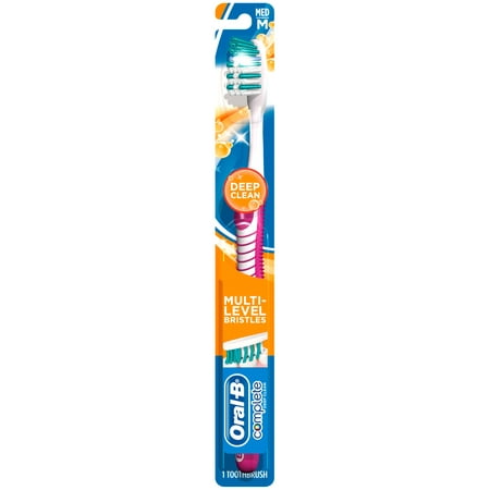 Advantage Oral-B Complete Deep Clean Toothbrush, Medium, 1 (Best Toothbrush On The Market)