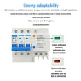 thumbnail image 3 of 3 Phase Motor Conservation Breaker, 380V 63A Wide Application PC Efficient DIN Rail Mount Circuit Breaker  for Fans, 3 of 8