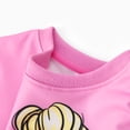 thumbnail image 6 of Barbie Girls Fashion Outfit Set Long Sleeve Graphic Sweatshirt and Print Leggings 2 Piece Set Kids Clothes 2T-6Y, 6 of 10
