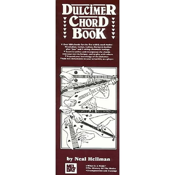 Pre-Owned Dulcimer Chord Book Paperback