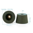 thumbnail image 3 of Liquidation! Disque de Polissage pour Meuleuse d'Angle Disques de Polissage Diamètre 75 mm Épaisseur Filetage 50 mm Disque Csd Moyeu de Roue Meuleuse pour Perceuse Disques de Polissage Utilisables sur Métal et Pierres Taille Unique Vert, 3 of 9