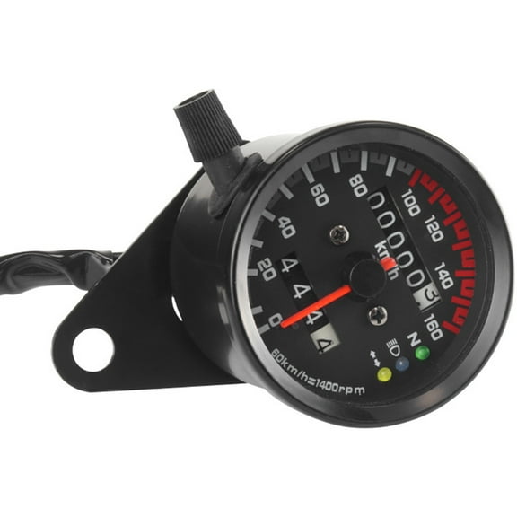 2.56inch Motorcycle Instrument Cluster With Speedometer Odometer LED Digital Display 12V Universally Instrument