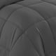 thumbnail image 4 of Set de edredón Sweet Home Collection Gray King, 7 piezas, 4 of 6