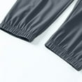 thumbnail image 4 of Styesk Men's Pants Men's Drying Sports Leisure Straight Leg Drawstring Pants Full Length Pants, 4 of 6