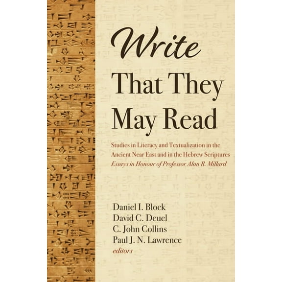Write That They May Read (Hardcover)