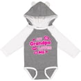 thumbnail image 3 of Inktastic My Grandpa Loves Me with Hearts and Kiss Boys or Girls Long Sleeve Baby Bodysuit, 3 of 5