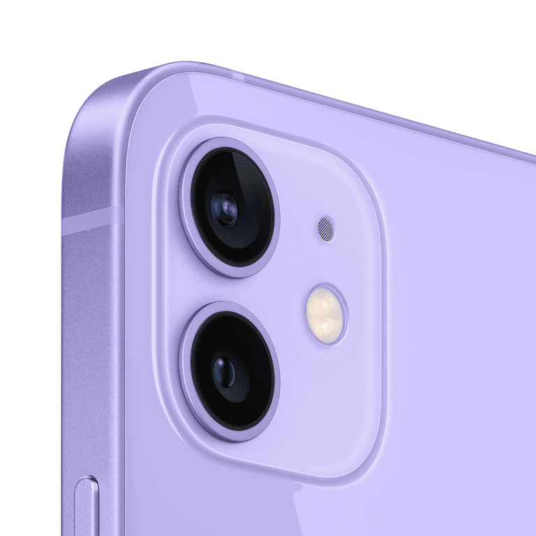 Apple, iPhone 12 Cell Phone, 128GB, Purple with 4GB RAM - Walmart.com