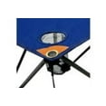 thumbnail image 3 of EZ Travel Collection Folding Camping Table Folding Table with Drink Holders and Carry Bag (Blue), 3 of 4