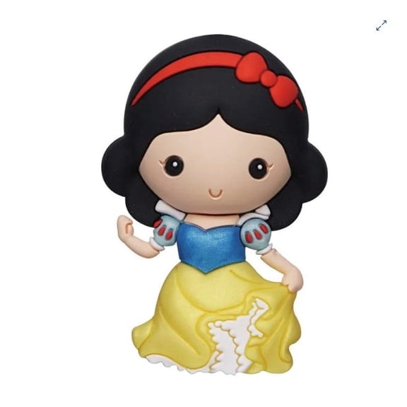 Princess Snow White 3D Foam Magnet