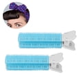 thumbnail image 4 of Hair Volume Roller Curler Clip, 2pcs Portable Volumizing Hair Root Clips, Shape Bangs, for Home Travel Hair Salon, 4 of 8