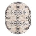 thumbnail image 3 of Unique Loom Tucson Collection Area Rug - Sonora (8' x 10' Oval Ivory/Black), 3 of 6