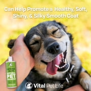 Vital Pet Life Dog Shampoo with Oatmeal, Aloe Vera, Chamomile, Jojoba Oil, Vitamin E, 16 oz