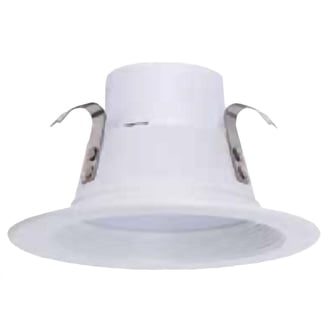 LED Recessed Lighting Retrofit Kit - Dimmable, 3000K, 14.5W For 5" & 6" Downlights, White Baffle