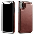 thumbnail image 5 of TekDeals Leather Flip Wallet Card Holder Case Cover For Apple iPhone 13 12 11 Pro, Pro Max, XS Max, XS, XR, X, 8, 7, 6, 6 Plus, 6S, 6S Plus, Brown, 5 of 5