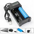 thumbnail image 2 of Universal USB Dual Slot Battery Charger For 3.7V 18650 16340 14500 26650 Li-ion, 2 of 5