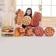 thumbnail image 3 of Gwong Juguete Simulación 3D cookie pizza pan comida suave siesta casa Cojín de cama Cojín para niños Juguete Regalo Gwong 30001753, 3 of 7