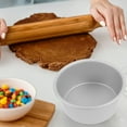 thumbnail image 4 of SHINYPASING 3Pcs 6 Inch Round Baking Tin Non Stick Easy to Clean for Home Users and Giving, 4 of 7