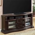 thumbnail image 3 of Bowery Hill 67"W Wood TV Console with Power Center in Brown, 3 of 4