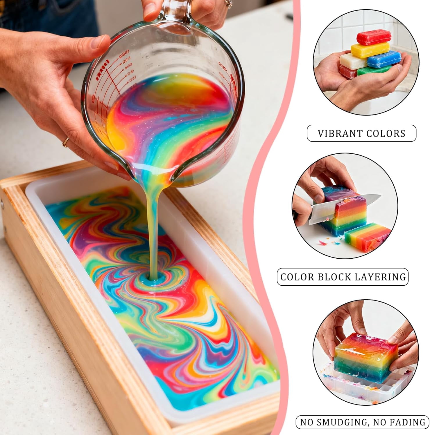 Bath Bomb Soap Dye - Red Colors Concentrated Skin Safe Liquid Based Colorant Vibrant Rainbow Coloring for Making DIY, Supplies Kit, Salt Crafting (Red, 10 Fl.Oz)