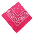 thumbnail image 1 of Paisley Bandana Scarf - Pink, One Size, Snusnäsduk Style, 1 of 4