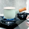 thumbnail image 2 of Minkissy Small Sauce Pot With Handle Light Boiling Pot Kitchenware 1Pack, 2 of 8