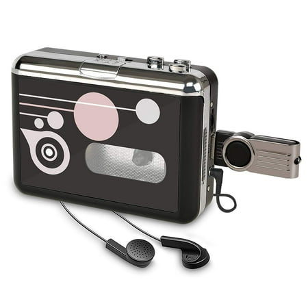 Wma Mp3 Converter - Rybozen Portable Cassette Player Recorders, Standalone Digital Audio Music Recorder Tape to MP3 Converter/Player Save into USB Flash Drive/No PC Required