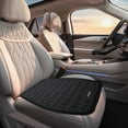 thumbnail image 2 of Cojín para asiento de coche,alfombrilla de seda helada transpirable y ventilada,respaldo para conducir en verano,base de gel antideslizante,cojín para coche para viajes largos,desplazamientos, 2 of 8