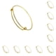 thumbnail image 3 of Minnieouse extensible extensible Estilo simple Joyería de moda Adorno corporal Regalos románticos perfectos Buenos accesorios Oro antiguo Oro antiguo 10piezas Minnieouse CBP341890, 3 of 5