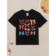 thumbnail image 2 of Coquette Red White & Blue Patriotic Bows Retro July 4th Novelty Aesthetic Graphic Kid T-Shirt Popular Kid T Shirts Trendy Cool Tops Tees for Kid, 2 of 6
