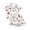White, variant on Weebloom Halloween Pajamas For Women Set Print Short Sleeve Button Up Tops And Shorts Pajama Casual Digital Floral Comfort Fit Sleepwear Nightwear Pjs Loungewear White M