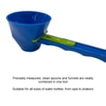 thumbnail image 2 of Embudo Cuchara Medidora Con Base Deslizante Largo para Polvo () Azul, 2 of 6