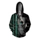 thumbnail image 3 of Sudadera con capucha con estampado de águila elegante, moderna y versátil, cómoda, con capucha para hombre, sudadera con cremallera para hombre, sudadera para hombre, 3 of 5