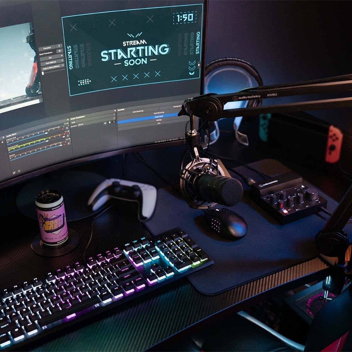 Audio-Technica AT-UMX3 Live Streaming USB Audio Mixer