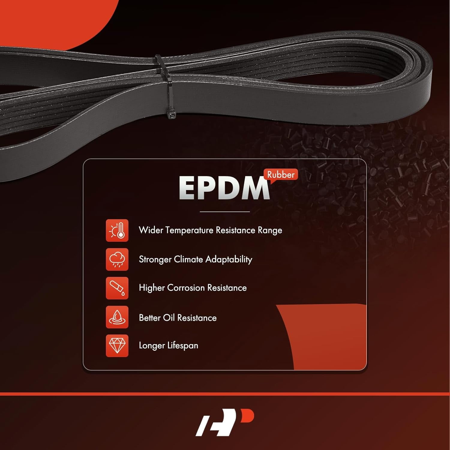 A-Premium 86.1 Inch Engine Serpentine Drive Belt Compatible with Ford Escape 2005-2007 2009-2012 & Mazda Tribute 2005-2006 2009-2011 & Mercury Mariner 2005-2007 2009-2011