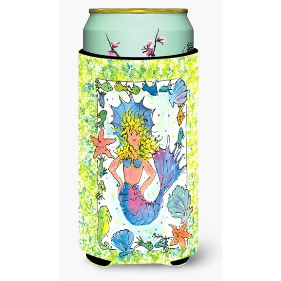 Blonde Funky Mermaid Tall Boy Hugger
