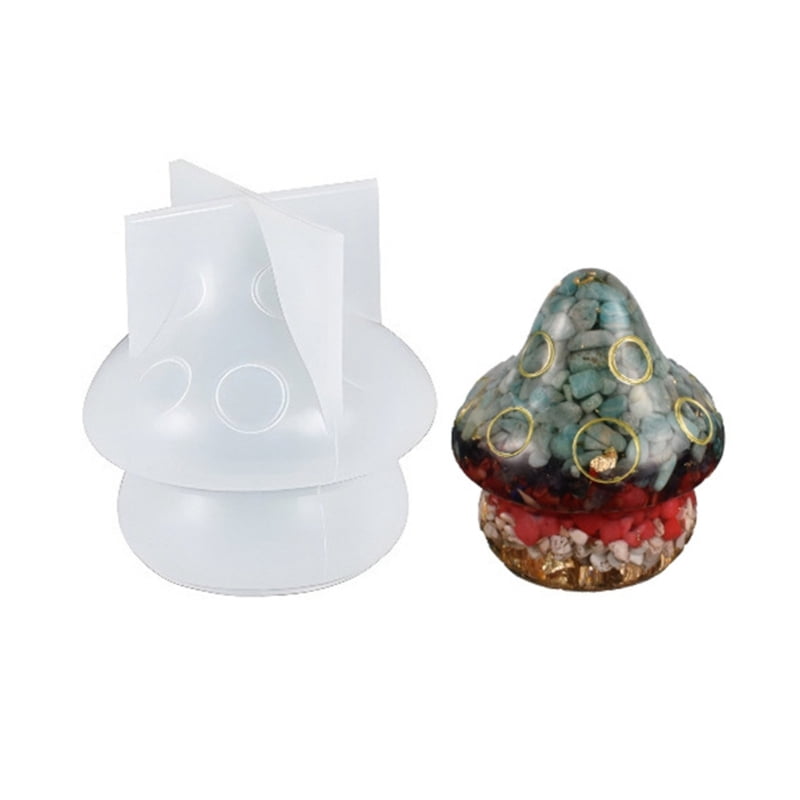 Mushroom Ornament Crafts Decoration Mold Epoxy Resin DIY Craft for Home Decor