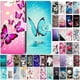 thumbnail image 2 of Funda de cuero con tapa para Samsung Galaxy, carcasa protectora con diseño de gato y mariposa para Samsung Galaxy A13, A04, 4G, A04S, A14, A54, 5G, 2 of 5