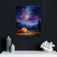thumbnail image 4 of Awypu Art Poster Starry Night Camping in The Forest, Artwork, Lost Wall Art Canvas Painting Posters And Prints Wall Art Pictures for Living Room Bedroom Decor, 4 of 4