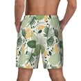 thumbnail image 4 of Goofa Hawaiian Style Printed Men's Swim Trunks Board Shorts Quick Dry Mens Swimming Trunks with Compression Liner,Breathable Fit Hawaii Beach Shorts-Small, 4 of 9