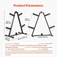 thumbnail image 4 of Weight Plate Rack Weight Plate Tree Home Gym Barbell Storage Stand 2 inch, 4 of 4