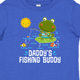 thumbnail image 4 of Inktastic Daddys Fishing Buddy Cute Frog Boys or Girls Baby T-Shirt, 4 of 5