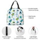 thumbnail image 4 of Easygdp Cartoon Sea Creatures Bolsa Térmica Premium - Tela Oxford Impermeable, Gran Capacidad, Bolsillo Frontal, Unisex para Trabajo, Escuela, Actividades al Aire Libre y Picnics, 4 of 7